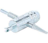 BGS 8453 | Llave de roscas para válvulas de ruedas