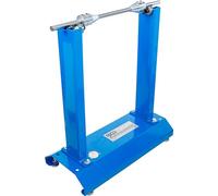 BGS 8459 | Equilibrador de neumáticos para motos | Equilibrio estático, cono de centrado de 17 a 29 mm de diámetro, 2 conos de centrado, rodamientos de bolas de precisión
