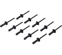 BGS 8463-1 | Remaches ciegos de plástico para BGS 8463 | 5,0 x 15,8 mm | 10 piezas
