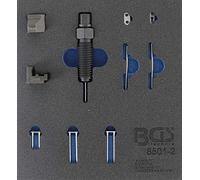 BGS 8501-2 | Bandeja para carro 1/6: Juego complementario para remachador de cadenas de distribución (BGS 8501) | adecuado para pasadores de cadena de 3 mm