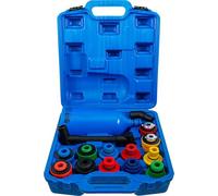 BGS 8505-2 | Juego de embudos para aceite | versión de plástico | 15 piezas