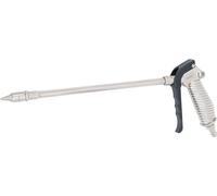 BGS 8559 | Pistola de aire de alto rendimiento con tobera Venturi | 290 mm | Tubo de acero largo | para espacios reducidos | mayor flujo de aire