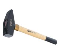 BGS 857 | Martillo de mecánico | mango de madera | DIN 1041 | 1500 g