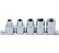 BGS 8608 | Juego de vasos de 3 caras | M5 - M12 (8 - 16,5 mm) | 5 piezas