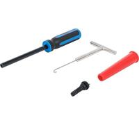 BGS technic KG – Juego de herramientas 8766 para insertar la válvula de neumático – 4 piezas
