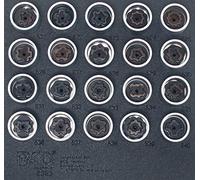 BGS 8963 | Bandeja para carro 1/6: Juego para tuercas de ruedas de VAG | 20 piezas