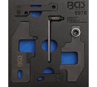 BGS 8978 | Bandeja para carro 1/6: Juego de calado de distribución | para PSA, Toyota 1.0, 1.2 VTi