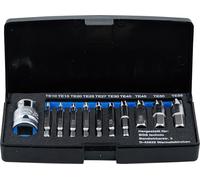 BGS technic KG - Juego extractores de tornillos 9170 - para perfil en T (Torx) T10-T55 - 11 piezas