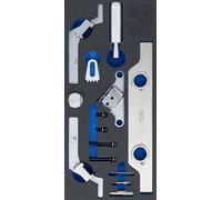 BGS | 9394 | Bandeja para carro 1/3: Juego de calado de distribución | para Opel, Saab, Chevrolet 2.0l / 2.4l