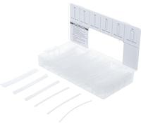 BGS technic KG Surtido de fundas termorretráctiles 9405 transparente 150 piezas