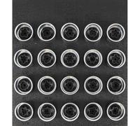 BGS 9499 | Bandeja para carro 1/6: Juego para tuercas de ruedas de Audi | 20 piezas