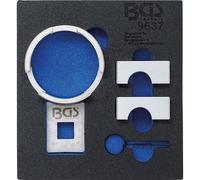 BGS 9637 | Bandeja para carro 1/6: Juego de calado de distribución | para GM, Opel, Saab 2.0 Turbo