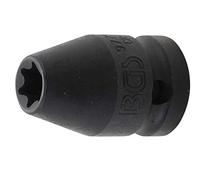 BGS 9779-12 | Llave de vaso de impacto E-Torx | 12,5 mm (1/2") | E12