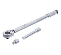 BGS 98 | Llave dinamométrica + adaptador + extensión | cuadrado exterior 12,5 mm (1/2") | 28 - 210 Nm