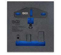 BGS 9819 | Herramienta de bloqueo del volante | para Ford | Para aflojar/apretar | polea del cigüeñal | placa base, tornillo de fijación, trinquete 11, 29, 42 mm
