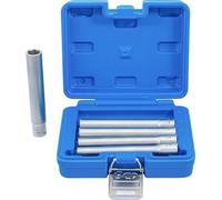 BGS 9863 | Juego de llaves de vaso hexagonal, extra largas | propulsión cuadrado interior 10 mm (3/8“) | 8 - 14 mm | 5 piezas