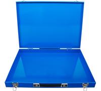BGS BOX3 | Maletín de herramientas metálico, vacío | para bandejas de carros de taller 3/3 BGS