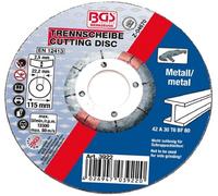 BGS Disco De Corte Para Metal | Ø 115 x 2,5 x 22,2 mm | Tipo 42 - 3922