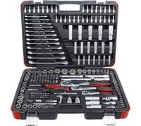 BGS Diy 15216 | Juego de llaves de vaso | entrada 6,3 mm (1/4") / 10 mm (3/8") / 12,5 mm (1/2") | 216 piezas