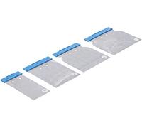 BGS Diy 1636 | Juego de espátulas | fleje de acero | 50 / 80 / 100 / 120 mm | 4 piezas