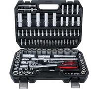 BGS Diy 2287 | Juego de llaves de vaso | entrada 6,3 mm (1/4") / 12,5 mm (1/2") | 108 piezas