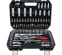 BGS Diy 2296 | Juego de llaves de vaso | entrada 6,3 mm (1/4") / 12,5 mm (1/2") | 94 piezas