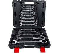 BGS Diy 30006 | Juego de llaves combinadas con carraca | 8 - 32 mm | 13 piezas