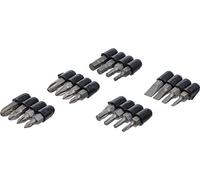 BGS Diy 4830 | Juego de puntas | entrada 6,3 mm (1/4") | 20 piezas | Acero al cromo vanadio, ranura, PH, PZ, perfil en T (para Torx), hexágono interior