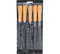 BGS Diy 50206 | Juego de limas | mango de madera | 150 mm | 5 piezas