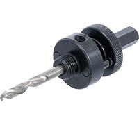 BGS Diy 50399 | Soporte para sierras de corona de corte | con taladro de centrado