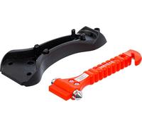 BGS Diy 50615 | Martillo de emergencia con cortador del cinturón de seguridad | 170 mm
