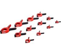 BGS Diy 59858 | Juego de pinzas de apriete | nylon | 85-160 mm | 12 piezas