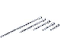 BGS Juego de alargadores para vasos 6110 – 6,3 mm (1/4") – 5 piezas