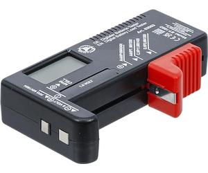 BGS Diy 63503 | Comprobador digital de carga de batería | 1,5 V / 9 V