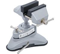 BGS Diy 71017 | Tornillo de banco | giratorio | mordazas 70 mm | con ventosa al vacío