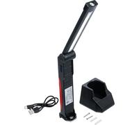 BGS Diy 74636 | Lámpara articulada a batería | LED COB | 6,5 W | con estación de carga