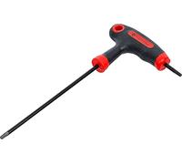 BGS Diy 7880-T10 | Destornillador con empuñadura en T y cuchilla lateral | perfil en T (para Torx) con/sin perforación T10