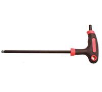 BGS Diy 7882-2.5 | Destornillador con empuñadura en T y cuchilla lateral | hexágono interior / hexágono interior con cabeza de bola 2,5 mm