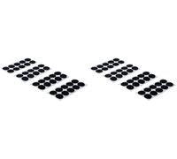 BGS Diy 80557 | Puntos de cinta adhesiva | autoadhesivos | negro | 40 piezas (Paquete de 2)