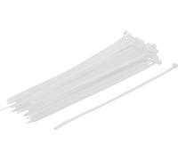 BGS Diy 80770 | Bridas | blancos | 4,8 x 250 mm | 50 piezas