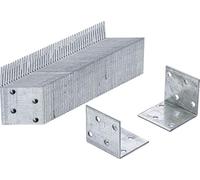 BGS Diy 80934-50 | Escuadra | 40 x 40 x 40 x 2 mm | paquete ahorro | 50 piezas