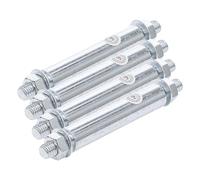 BGS DIY 80949 | Juego de Ejes para Rueda de Carretilla | Ø 20 mm (Paquete de 4)