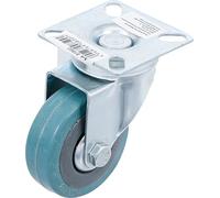 BGS Diy 81962 | Rueda de dirección | goma | con base | Ø 50 mm