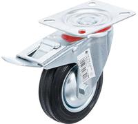 BGS Diy 81966 | Rueda de dirección | con freno | con base | Ø 100 mm