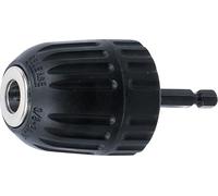 BGS Diy 84527 | Portabrocas sin llave | 0,8-10 mm | Accionamiento hexagonal exterior 6,3 mm (1/4")