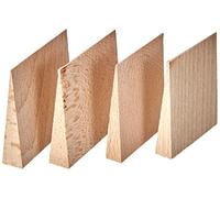 BGS Diy 86678 | Juego de cuñas de madera | 4 piezas