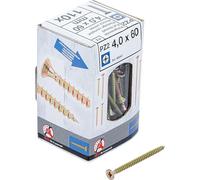 BGS Diy 88005 | Tornillos multiuso | con perfil en T (para Torx) T20 | 4,0 x 50 mm | 120 piezas