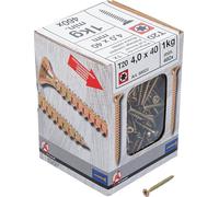 BGS Diy 88023 - Tornillos multiusos, perfil en T (para Torx) T20, 4,0 x 40 mm, 1 kg, 460 unidades