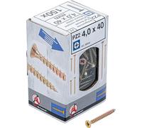 BGS Diy 88043 | Tornillos multiuso | cruz PZ2 | 4,0 x 40 mm | 150 piezas