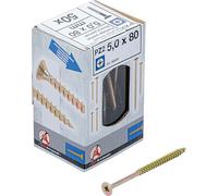 BGS Diy 88049 | Tornillos multiuso | cruz PZ2 | 5,0 x 80 mm | 50 piezas